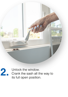 Steps to Clean Casement Windows