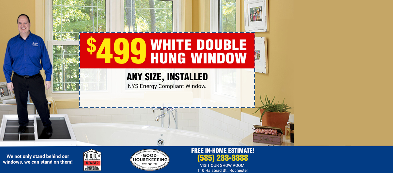 White Double Hung Window Experts